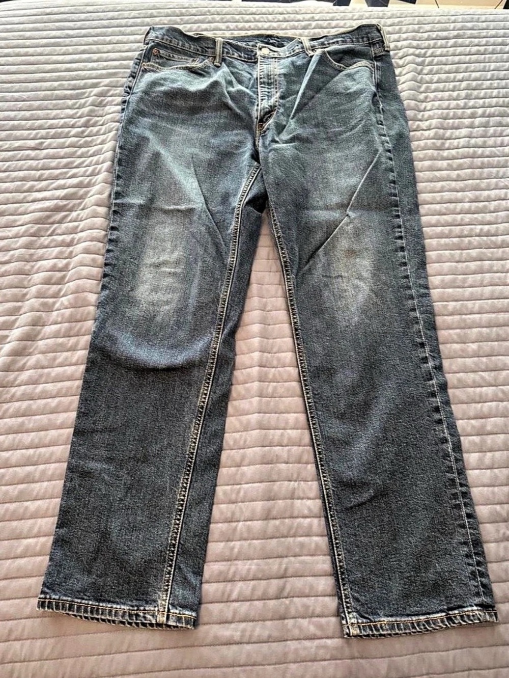Levi's 514 Straight Leg Jeans Blue Waist 40 Length 34